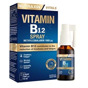 Nutraxin B12 Vitamin Sprey 15 mL