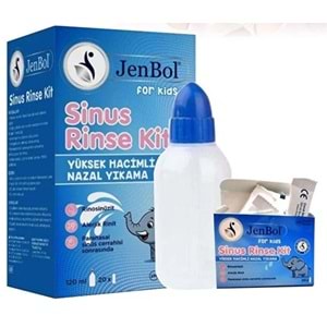 Jenbol Sinüs Rinse Nazal Yıkama Çocuklar İçin Temizleme Kiti 120ml 20Li