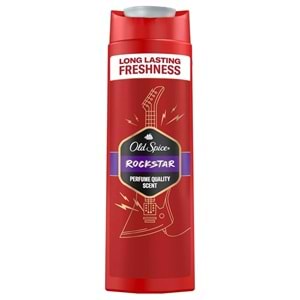 Old Spice Duş Jeli ve Şampuan 400 mL, Rockstar