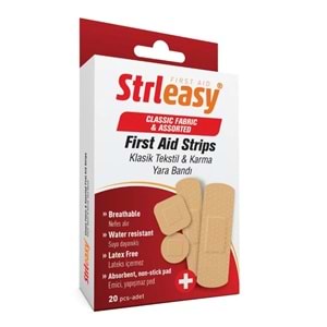 Strleasy Yara Bandı Klasik, Karma 20li