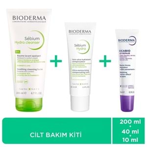 Bioderma Sebium İzokit+ Kurutucu Akne Tedavisine Destek Cilt Bakım Kiti