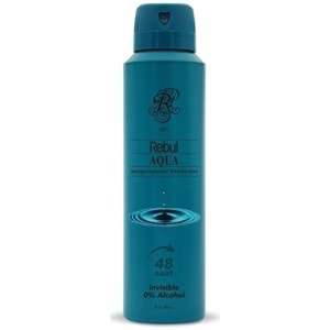 Rebul Deodorant Aqua 150Ml Erkekler İçin