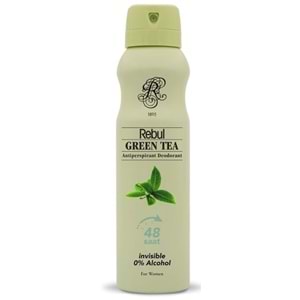 Rebul Deodorant Green Tea 150Ml Kadınlar İçin