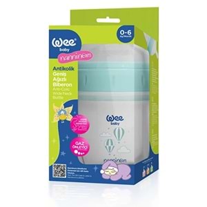 Wee Antikolik Geniş Ağızlı Biberon 250Ml 0-6Ay (645)