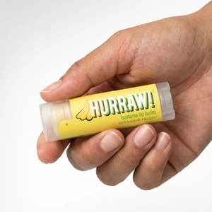 Hurraw Banana Lip Balm 4,8 gr (Muz)