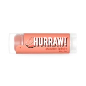 Hurraw Grapefruit Lip Balm 4,8 gr (Greyfurt)