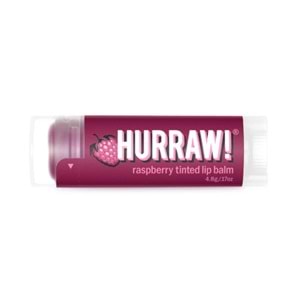 Hurraw Raspberry Tinted Lip Balm 4,8 gr (Ahududu)