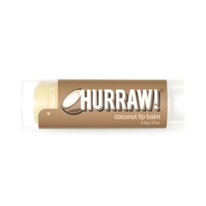 Hurraw Coconut Lip Balm 4,8 Gr (Hindistan Cevizi)