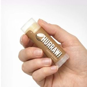 Hurraw Coconut Lip Balm 4,8 Gr (Hindistan Cevizi)