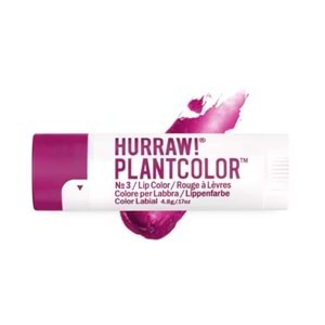 Hurraw Plantcolor No:3 Vegan Ruj / Nemlendirici 4,8 gr