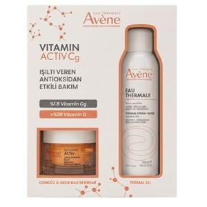 Avene Vitamin Activ Cg Gündüz ve Gece Bakım Kremi + Thermal Su 150 mL