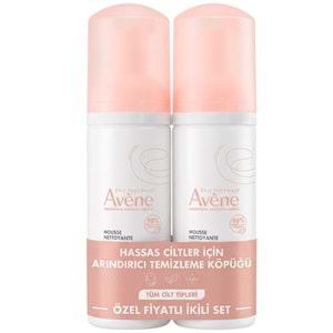 Avene Mousse Nettoyante Cilt Temizleme Köpüğü 150 mL, Kofre 2li Set