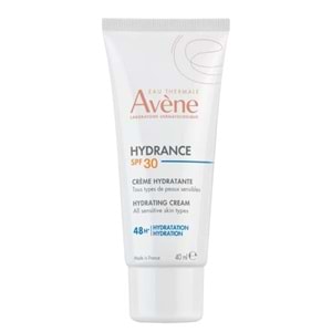 Avene Hydrance SPF30 Hydrating Cream Hassas Ciltler için Nemlendirici Krem 40 mL