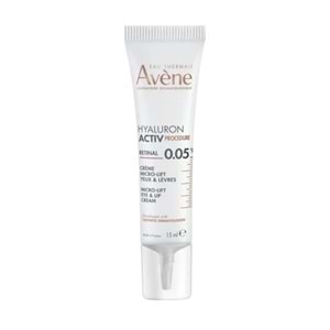 Avene Hyalurun Activ Procedure Sıkılaştırıcı ve Kırışıklık Karşıtı Göz ve Dudak Kremi 15 mL