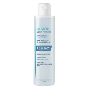Ducray Keracnyl Yağlı ve Akneye Eğilimli Ciltler İçin Losyon 200 mL