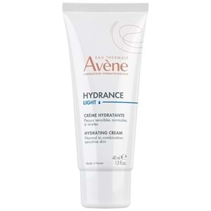 Avene Hydrance Light Normal, Karma ve Hassas Ciltler için Nemlendirici Krem 40 mL
