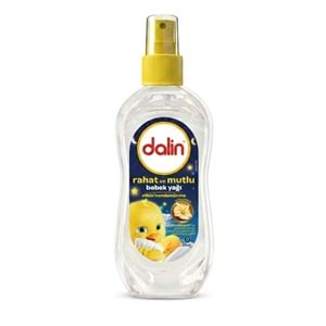 Dalin Bebe Yağı 200 Ml Rahat ve Mutlu Sprey