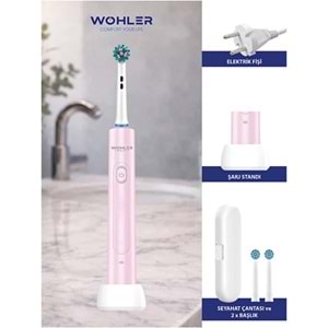 Wohler Şarjlı Diş Fırçası, 3 Modlu, Pembe