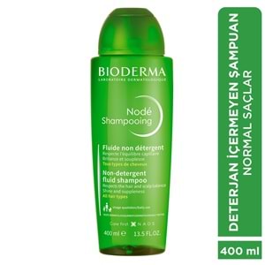 Bioderma Node Fluid Normal Saçlar için Deterjansız Günlük Şampuan 400 mL