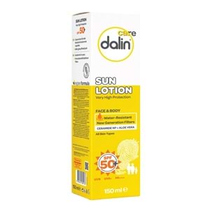 Dalin Care Sun Lotion SPF50+ Güneş Losyonu 150 mL