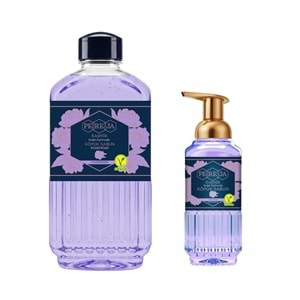 Pereja Köpük Sabun Seti, Kaşmir (1000 mL + 500 mL)