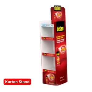 Detan Stand, Karton