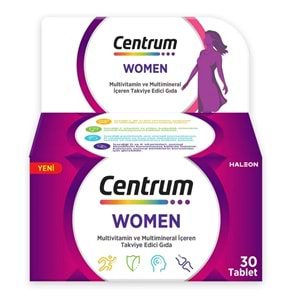Centrum Women Multivitamin ve Multimineral İçeren 30 Tablet