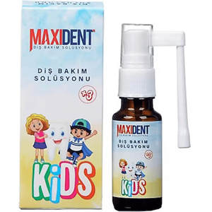 Maxident Diş Bakım Solüsyonu 20 mL Kids