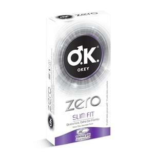 Okey Zero Slim Fit Prezervatif 10lu