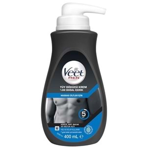 Veet Men Tüy Dökücü Krem Hassas 400 Ml Pompalı