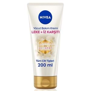 Nivea Luminous630 Aydınlatıcı Leke ve İz Karşıtı Vücut Bakım Kremi 200 ml