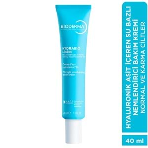 Bioderma Hydrabio Legere Light Karma ve Tüm Ciltler için Nemlendirici Krem 40 mL