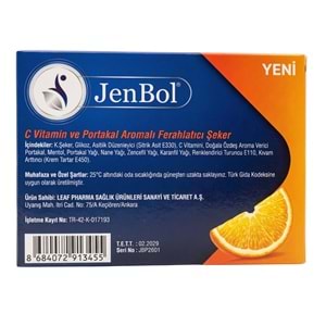 Jenbol Defence Pastil, Vit. C + Portakal 12li