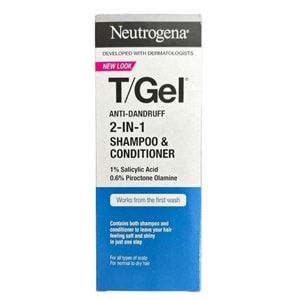 Neutrogena T/Gel Anti Dandruff 2 in1 Shampoo-Conditioner 250 ml