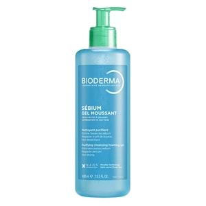 Bioderma Sebium Foaming Jel 400 mL