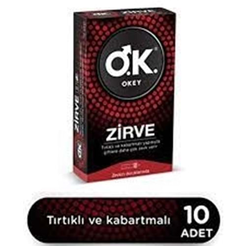 Okey Zırve 10lu Prezervatif