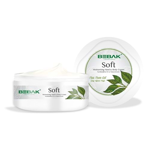 Bebak Soft Krem 300Ml Kavanoz Çay Ağacı