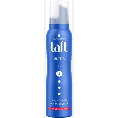 Taft Saç Köpügü Ultra No:4 150Ml Mavı