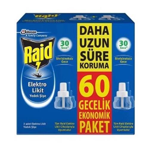 Raid Likid Yedek Şise 2Li