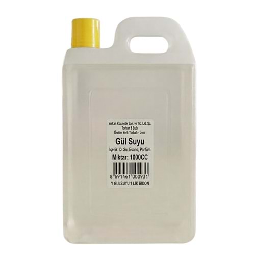 Yılday Gül Suyu 1 Litre, Bidon