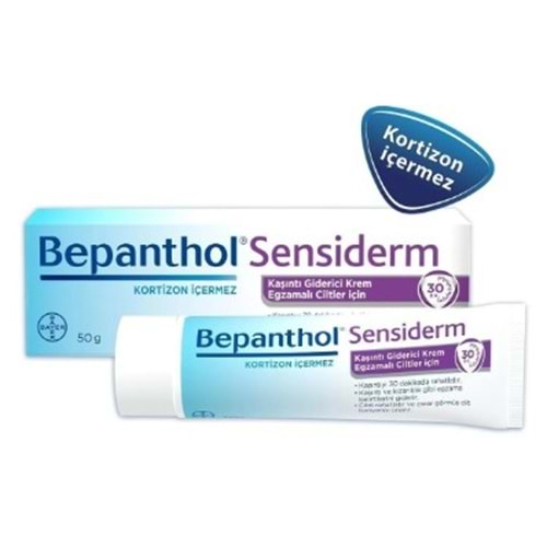 Bepanthol Sensiderm Kaşıntı Giderici Krem 50Gr