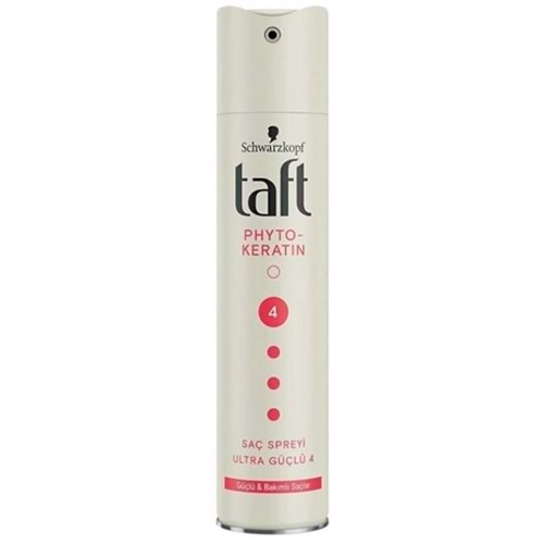 Taft Saç Spreyı Phyto-Keratın No:4 250Ml Beyaz