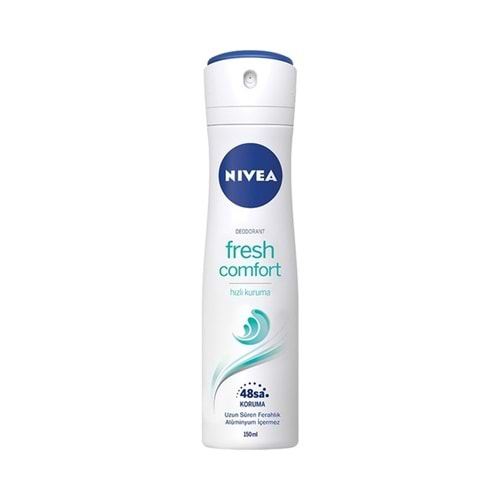 Nivea Deodorant Woman Fresh Comfort 150Ml