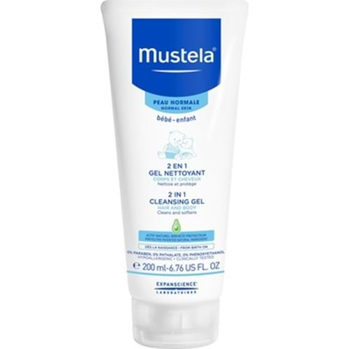 Mustela 2si 1 Arada Şampuan 200 Ml