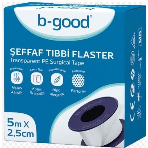 B-Good Şeffaf Pe Flaster 5M*2,5Cm