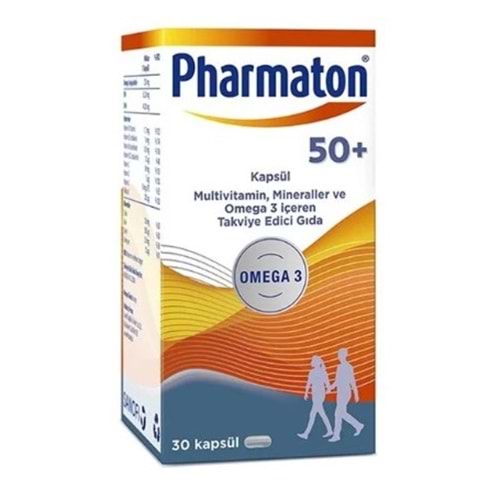 Pharmaton 50+Plus 30 Kapsül