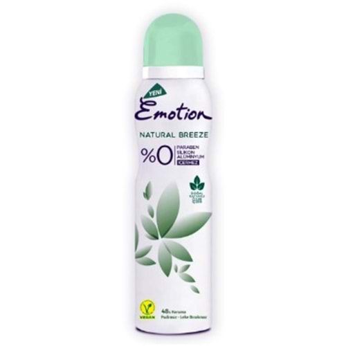 Emotıon Deodorant 150 Ml Natural Breeze