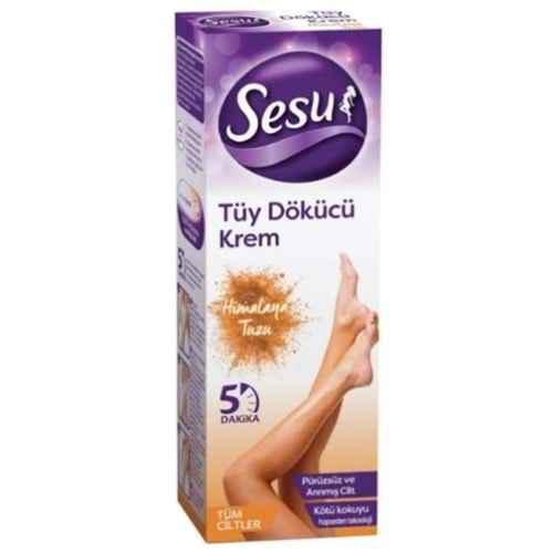 Sesu Tüy Dökücü Krem Himalaya Tuzu 100Ml