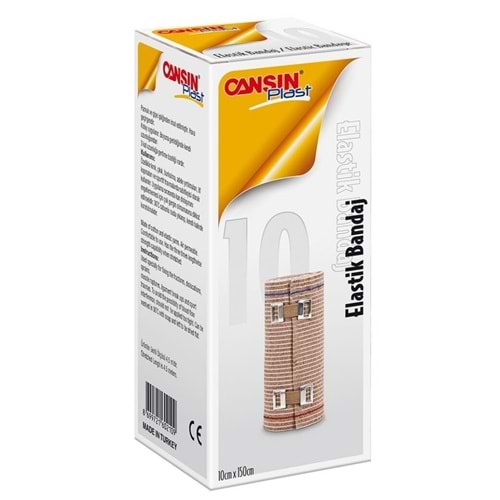Cansınplast Elastik Bandaj 10 cm x 4,5m