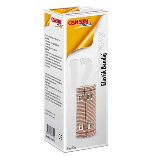 Cansınplast Elastik Bandaj 12 cm x 4,5m